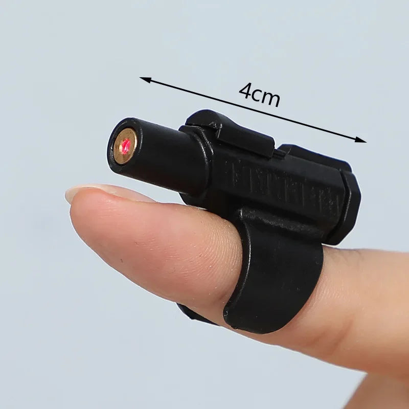 Mini Laser Cat Toy Finger Sleeve Design Laser Light Pointer Pet Training Scratching Toys for Interactive Play and Endless Fun
