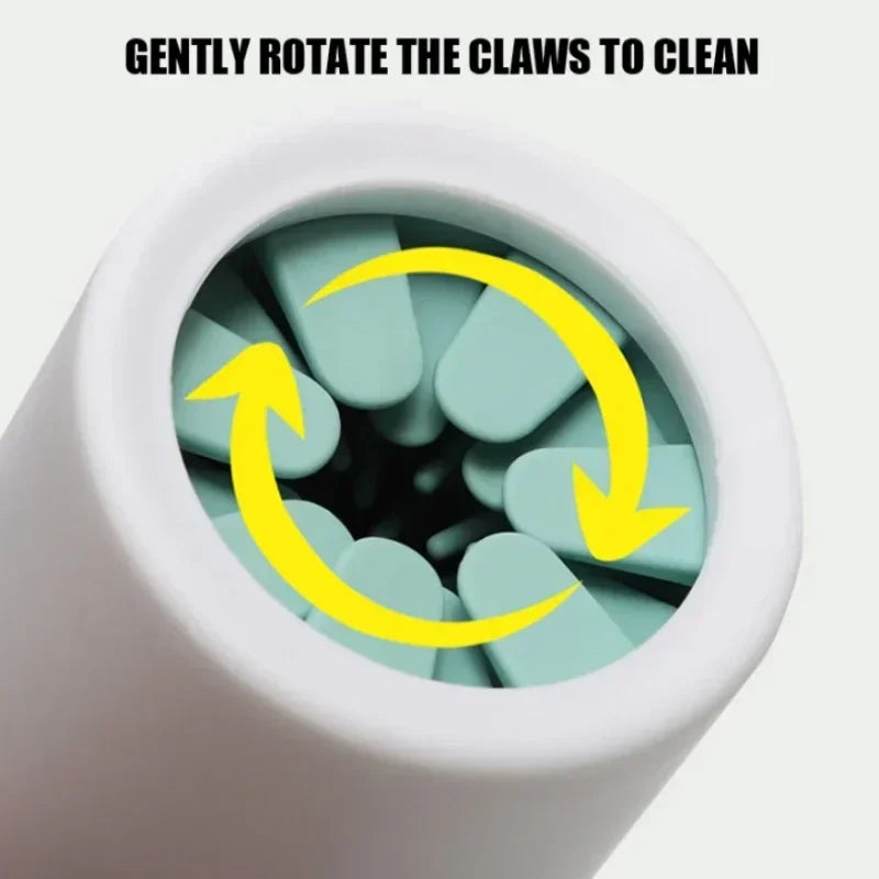 Automatic Dog Paw Cleaner Cup – Soft Silicone Foot Washer