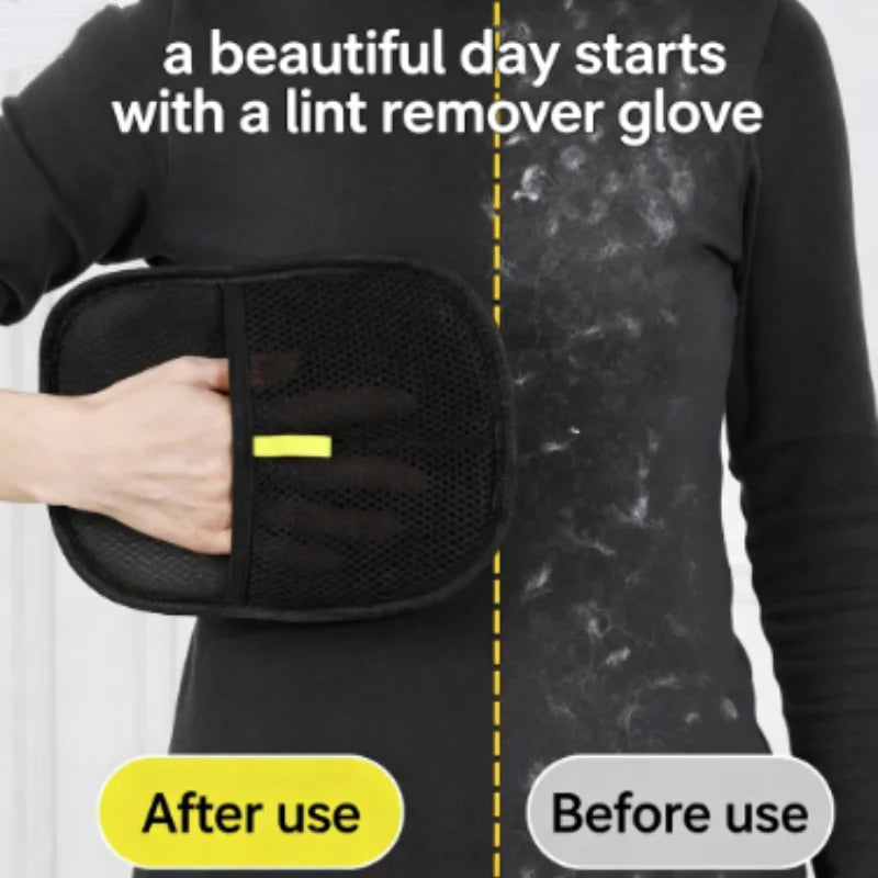 Dog & Cat Deshedding Gloves – Gentle Hair Remover Brush