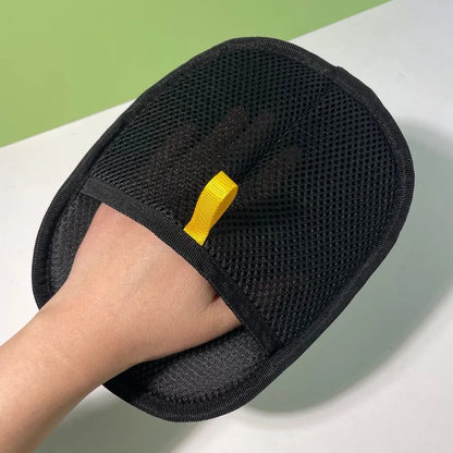 Dog & Cat Deshedding Gloves – Gentle Hair Remover Brush