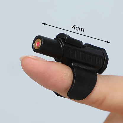 Mini Laser Cat Toy Finger Sleeve Design Laser Light Pointer Pet Training Scratching Toys for Interactive Play and Endless Fun