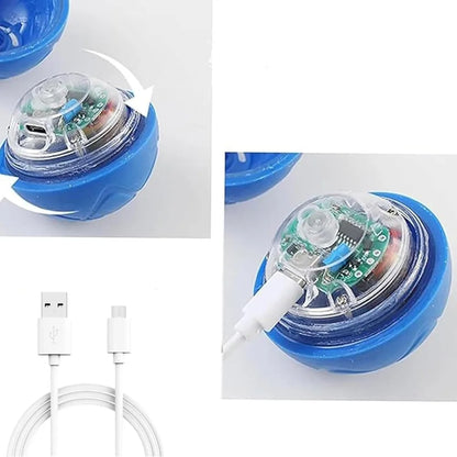 Smart Automatic Cat Toy Ball with Tail – Interactive Chase Toy