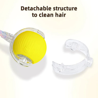 Smart Automatic Cat Toy Ball with Tail – Interactive Chase Toy