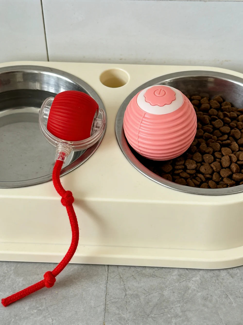 Smart Automatic Cat Toy Ball with Tail – Interactive Chase Toy
