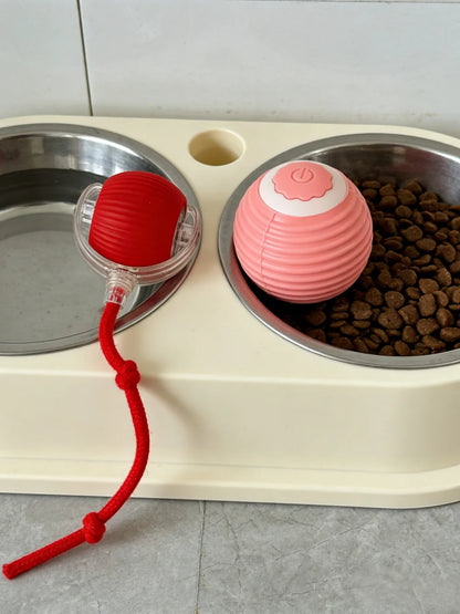 Smart Automatic Cat Toy Ball with Tail – Interactive Chase Toy