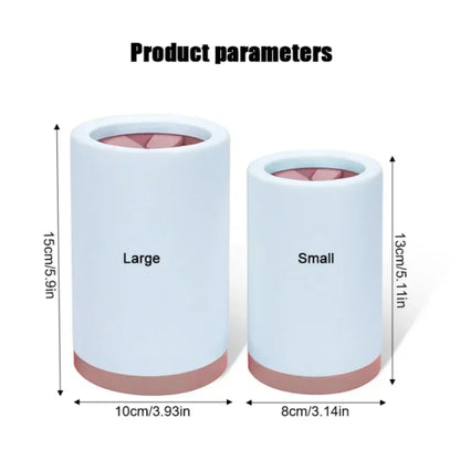 Automatic Dog Paw Cleaner Cup – Soft Silicone Foot Washer