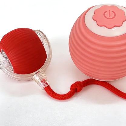 Smart Automatic Cat Toy Ball with Tail – Interactive Chase Toy