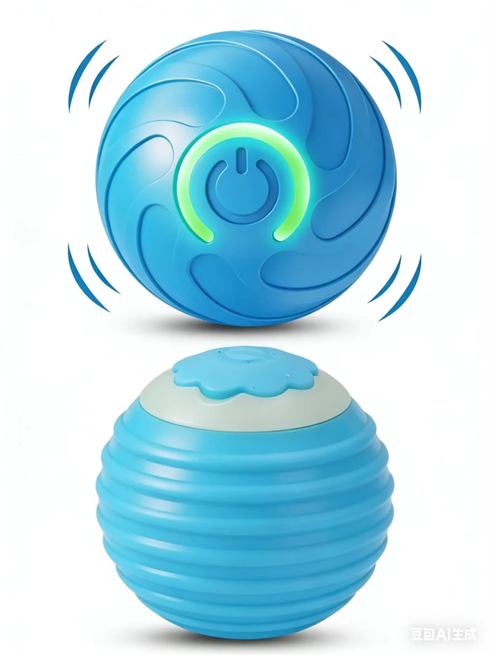 Smart Automatic Cat Toy Ball with Tail – Interactive Chase Toy